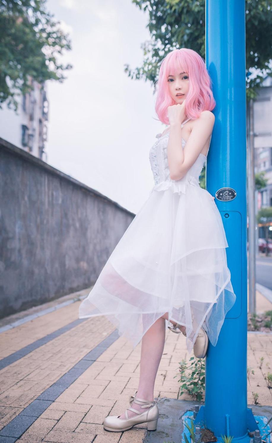 你的负卿虞姬cos原图大曝光！堪比古代仙女